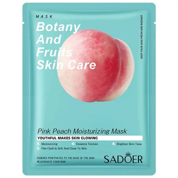 SADOER Pink Peach Mask